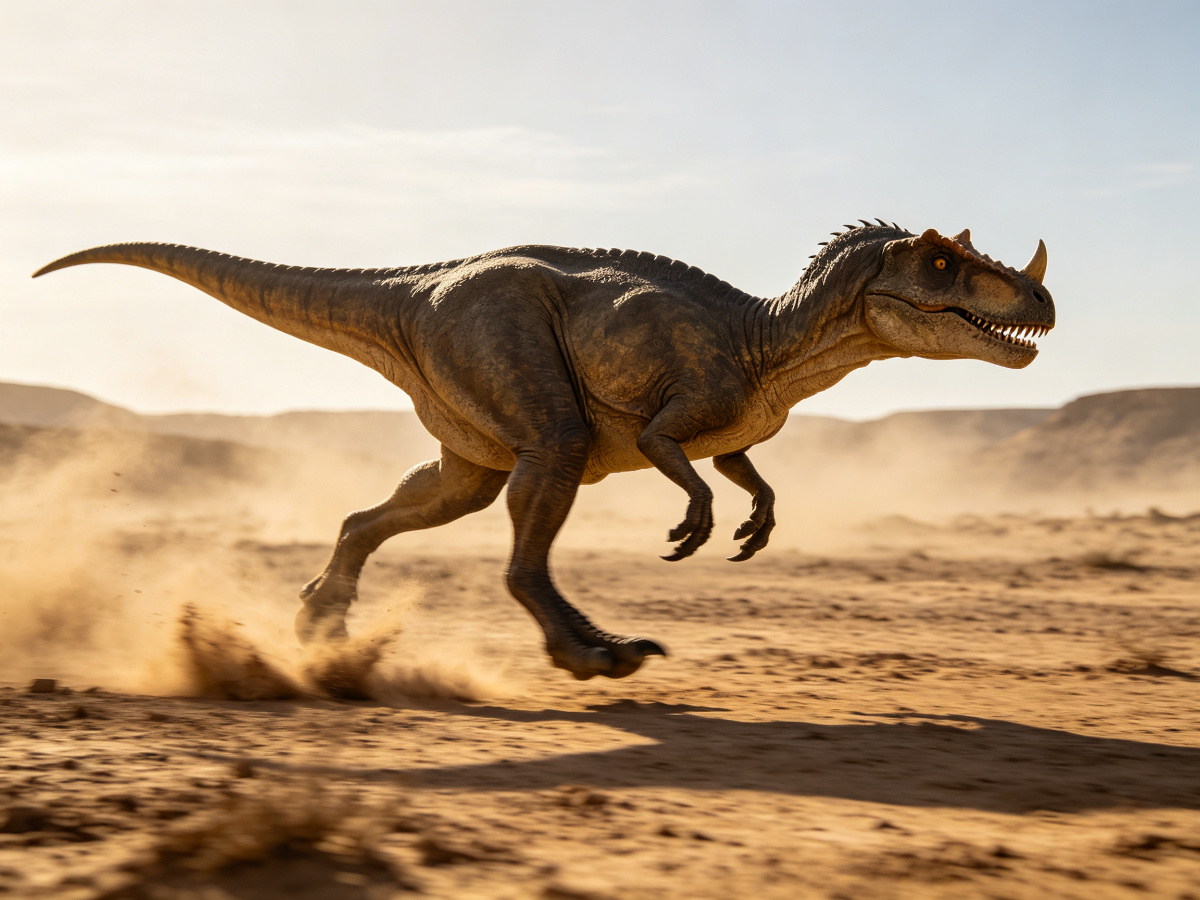 Carnotaurus Charger — realistic dinosaur from SAGE