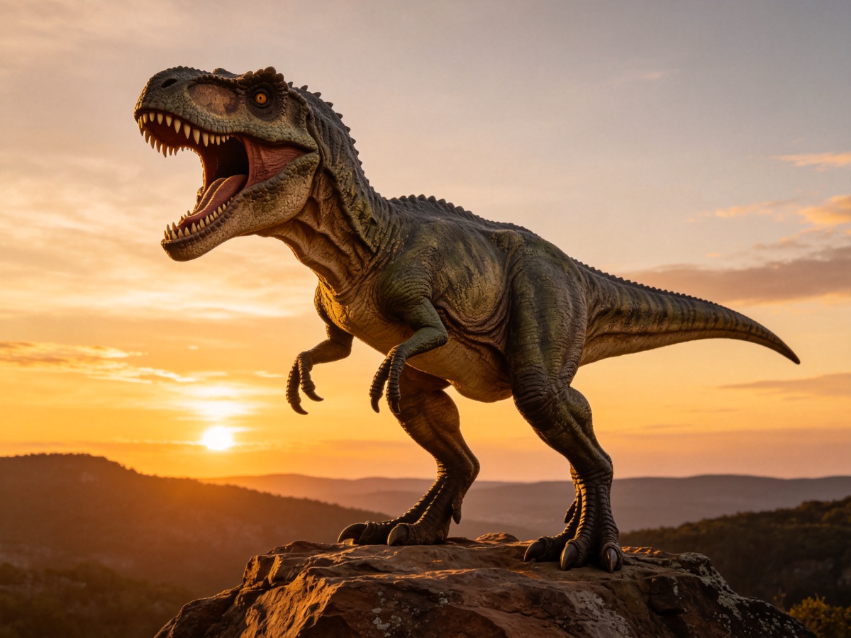 Cliff Roaring Allosaurus — dinosaur from SAGE