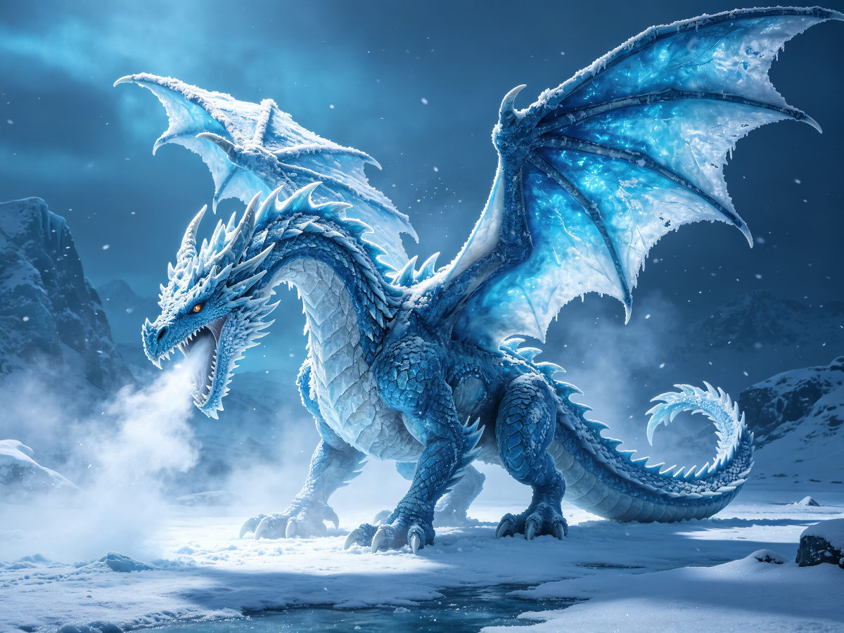 Western Ice Dragon — dragon from SAGE